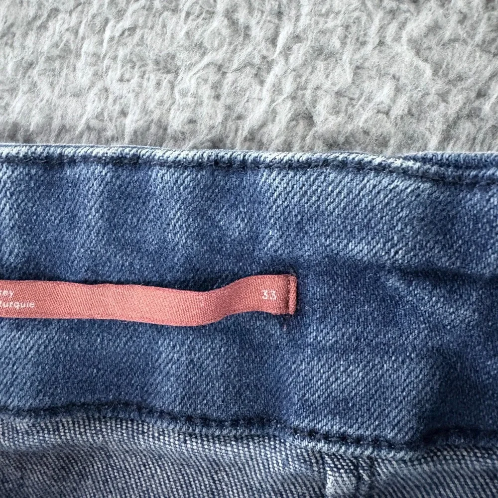 Pilcro Wide Leg Jeans in Dark Blue